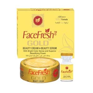 Face fresh gold beauty cream + beauty serum