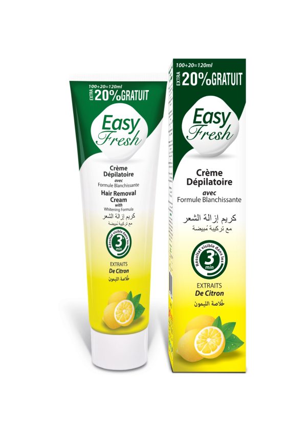 Easy fresh crème dépilatoire extraits de citron