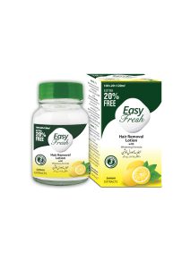 Easy fresh hair removal lotion lemon extracts