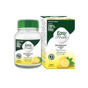 Easy fresh hair removal lotion lemon extracts